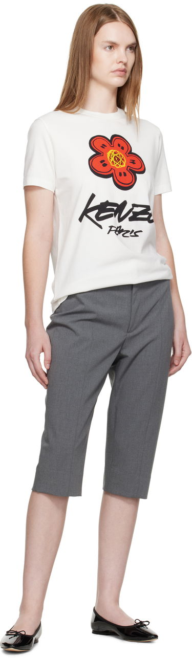 Тениска KENZO Kenzo Paris Futura 2000 Edition Loose T-Shirt Бяло | FF62TS3564SG, 3