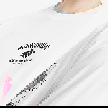 Тениска Maharishi Maharishi Year Of The Snake Duality Long Sleeve T-Shirt, Size M Бяло | 1452-WHT, 5