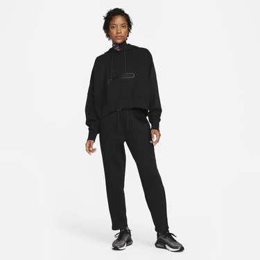 Суитчър Nike Sportswear Tech Fleece Over-Oversized Crop Pullover Hoodie Черно | DR4973-010, 2