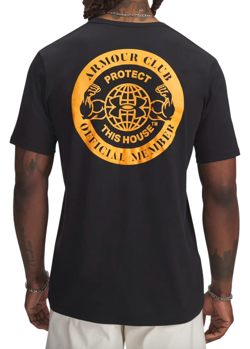 Тениска Under Armour Under Armour Armour Club Short Sleeve T-Shirt Черно | 6005612-001, 1