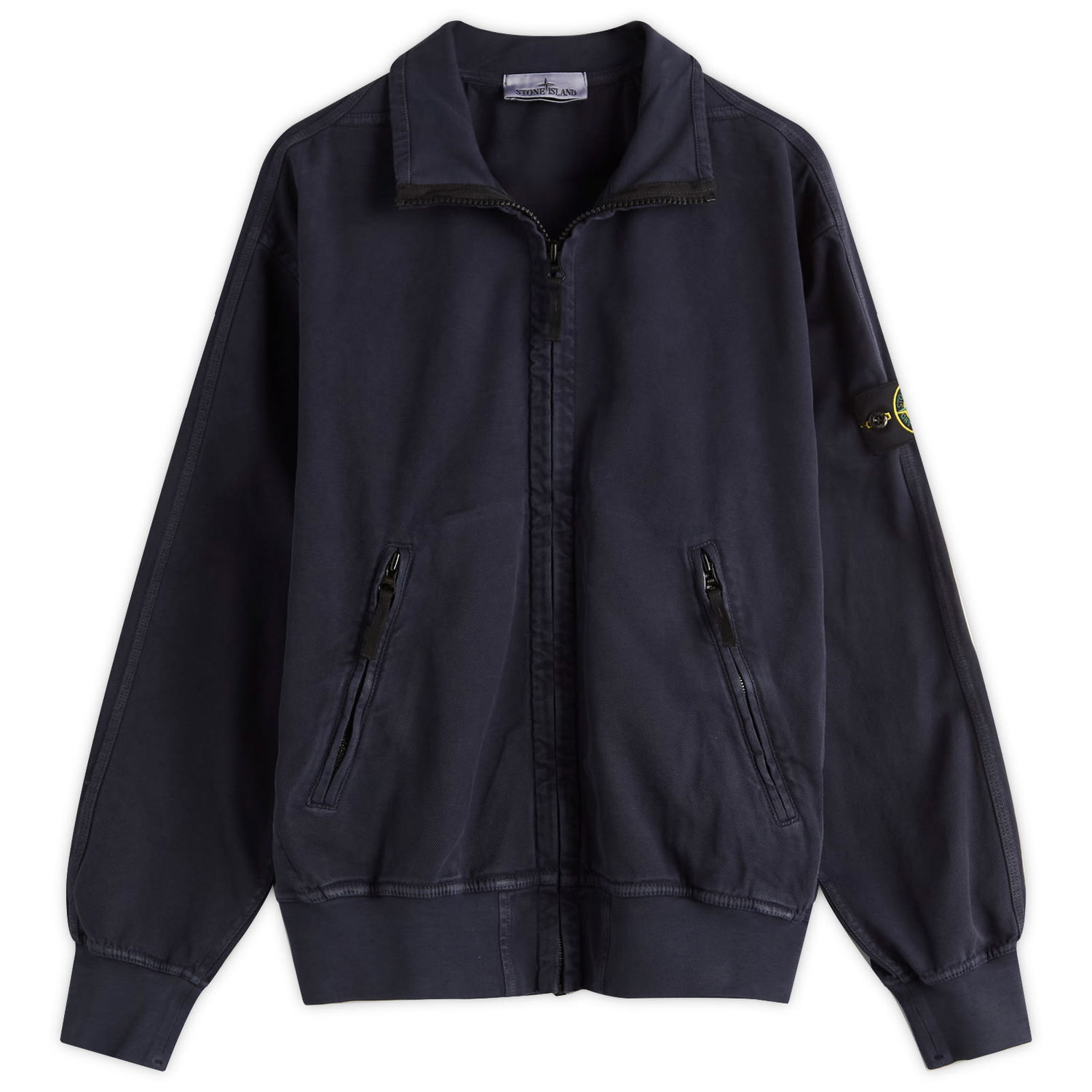 Яке Stone Island Stone Island Old Effect Harrington Jacket, Size Large Тъмно синьо | K2S156100056-V0126, 0