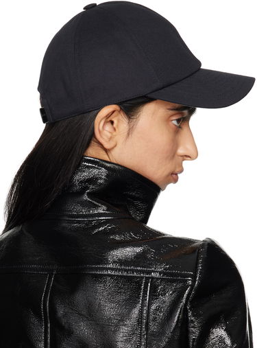 Шапка с козирка Courrèges Signature Cotton Cap Черно | 124ACT033CO0024, 2