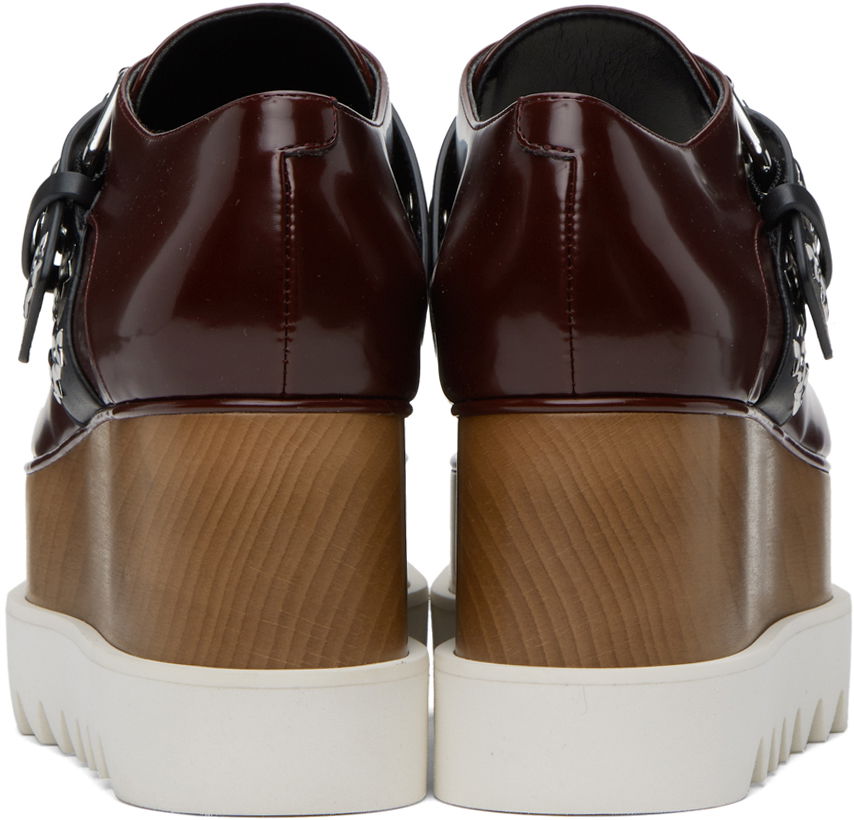 Кецове и обувки Stella McCartney Elyse Platform Derbys Кафяво | 810279E00150, 1