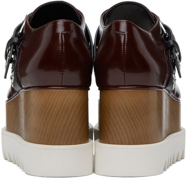 Кецове и обувки Stella McCartney Elyse Platform Derbys Кафяво | 810279E00150, 1