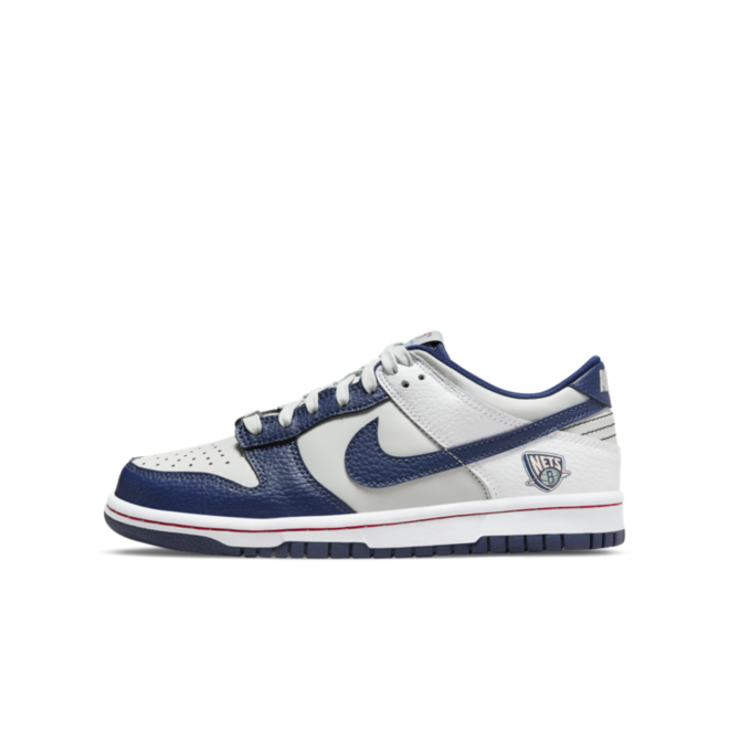 Кецове и обувки Nike NBA x Dunk Low EMB "75th Anniversary - Nets" GS Тъмно синьо | DO6288-001, 0