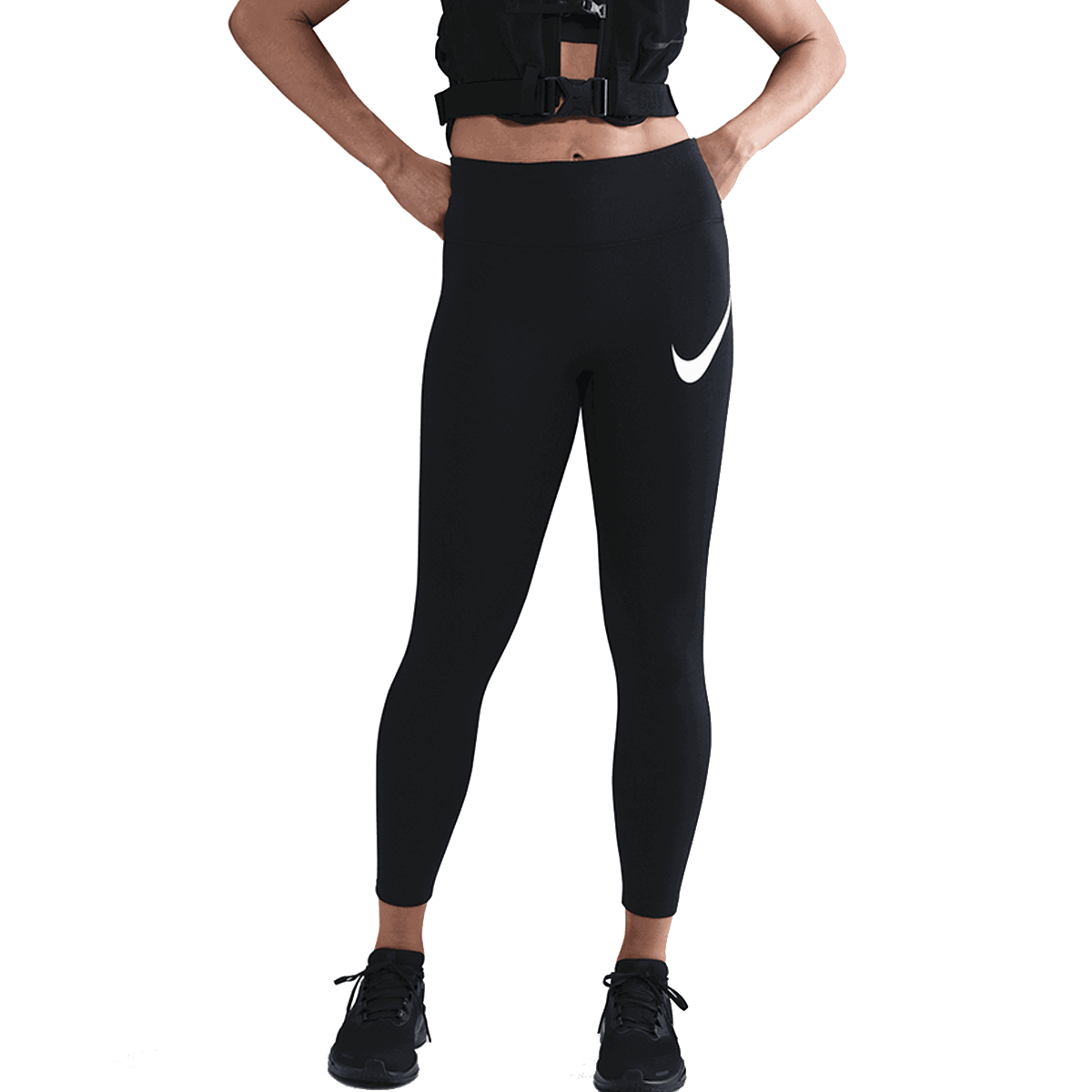 Клинове Nike Tempo High-Rise 7/8 Running Leggings Черно | HV2304-010, 0
