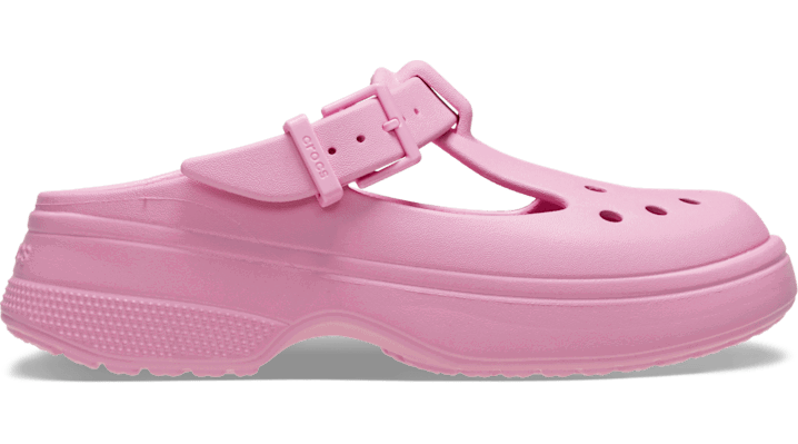 Кецове и обувки Crocs Classic Mary Jane Clogs Pink Tweed Розово | 210581-6WY, 0