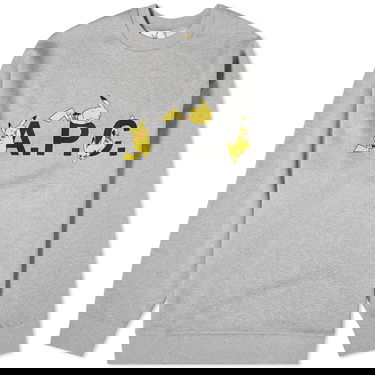 Пуловер A.P.C. Pokémon Pikachu x Crewneck Сиво | COGVF-H27863-PLB, 0