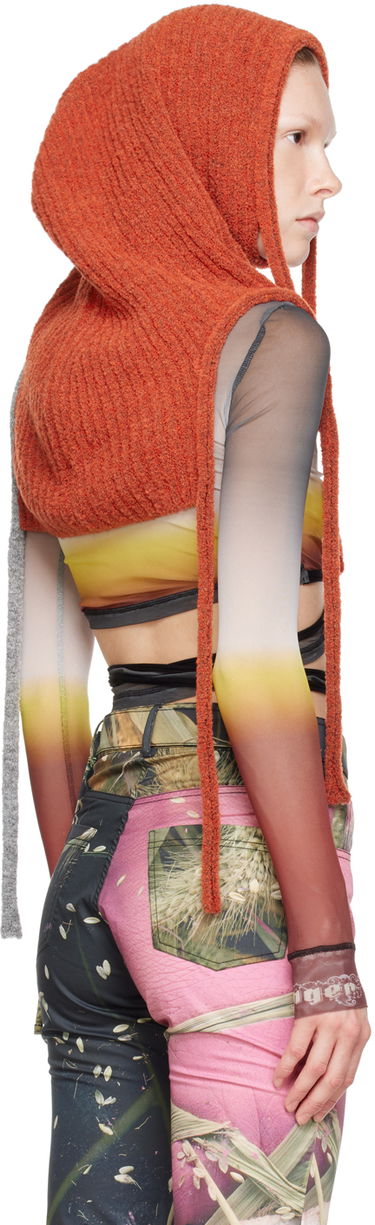 Шапка Ottolinger Ottolinger Knit Hood Оранжево
 | 702902, 2