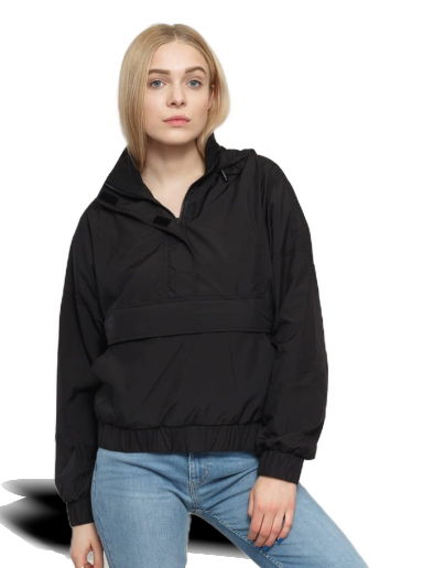 Ветровка Urban Classics Ladies Panel Pull Over Jacket Черно | TB2667