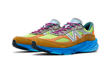 Кецове и обувки New Balance Action Bronson x 990v6 Made in USA "Baklava" Многоцветен | M990AB6, 2