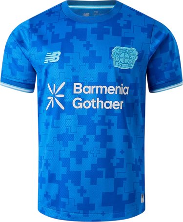 Фланелка New Balance Bayer 04 Leverkusen 3rd Jersey 2025/26 Синьо | jt230565-thd, 2