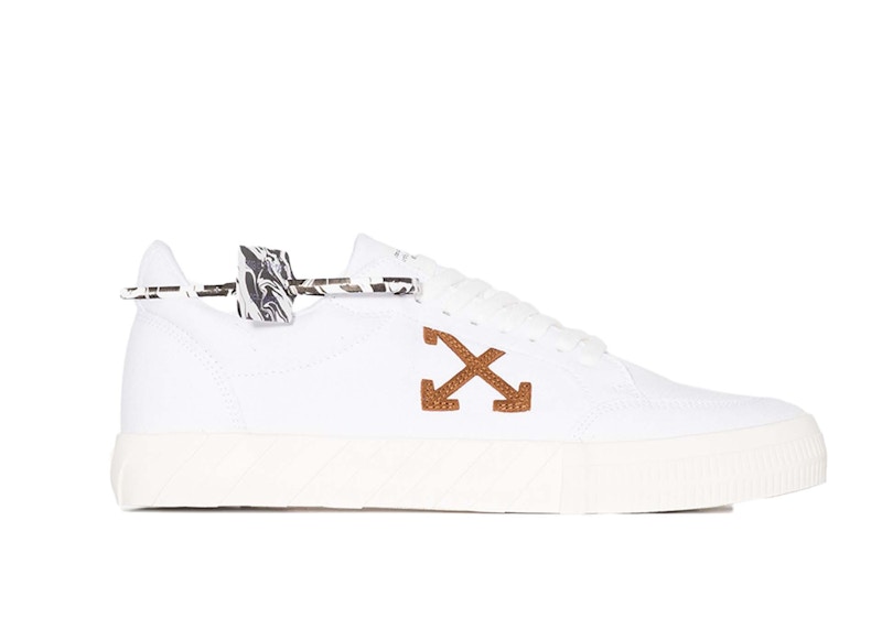 Кецове и обувки Off-White Vulc Low White Brown Бяло | OMIA085R21FAB0020160, 0