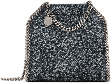 Чанта през рамо Stella McCartney Stella McCartney Falabella Bouclé Shoulder Bag Синьо | 391698WP0446, 0
