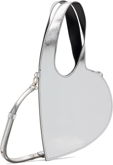 Голяма пазарска чанта Coperni Coperni Mini Heart Tote Bag Металик | COPBA93F6051, 2