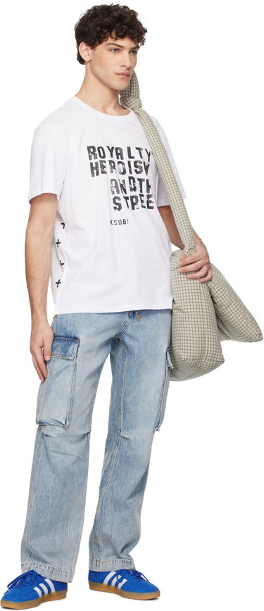 Карго панталони Ksubi Ksubi Riot Rekon Denim Cargo Pants Синьо | MPS25PA008, 3