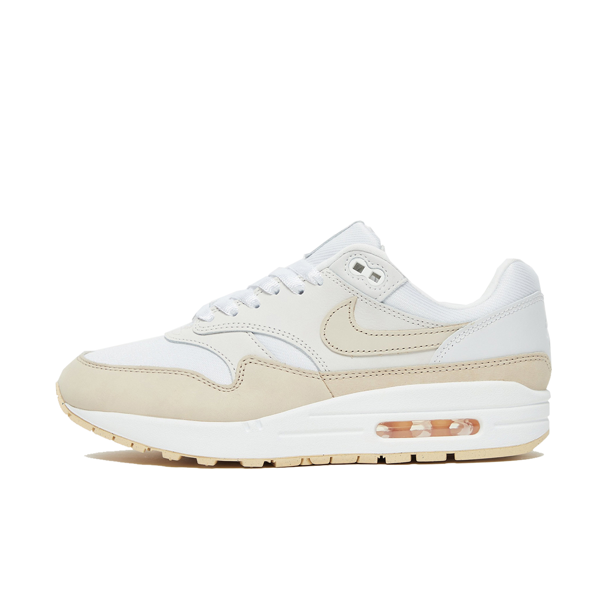 Кецове и обувки Nike Air Max 1 "White Tan" W Бежово | FB5060-100, 0