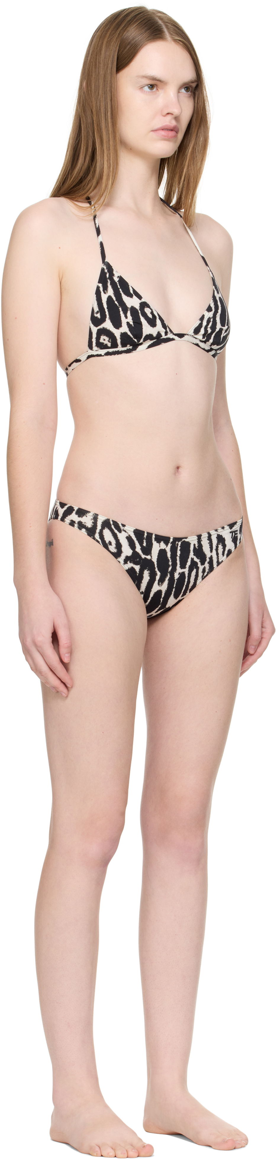 Бански Tom Ford Tom Ford Triangle Bikini Бежово | BIJ029-JEP041, 1