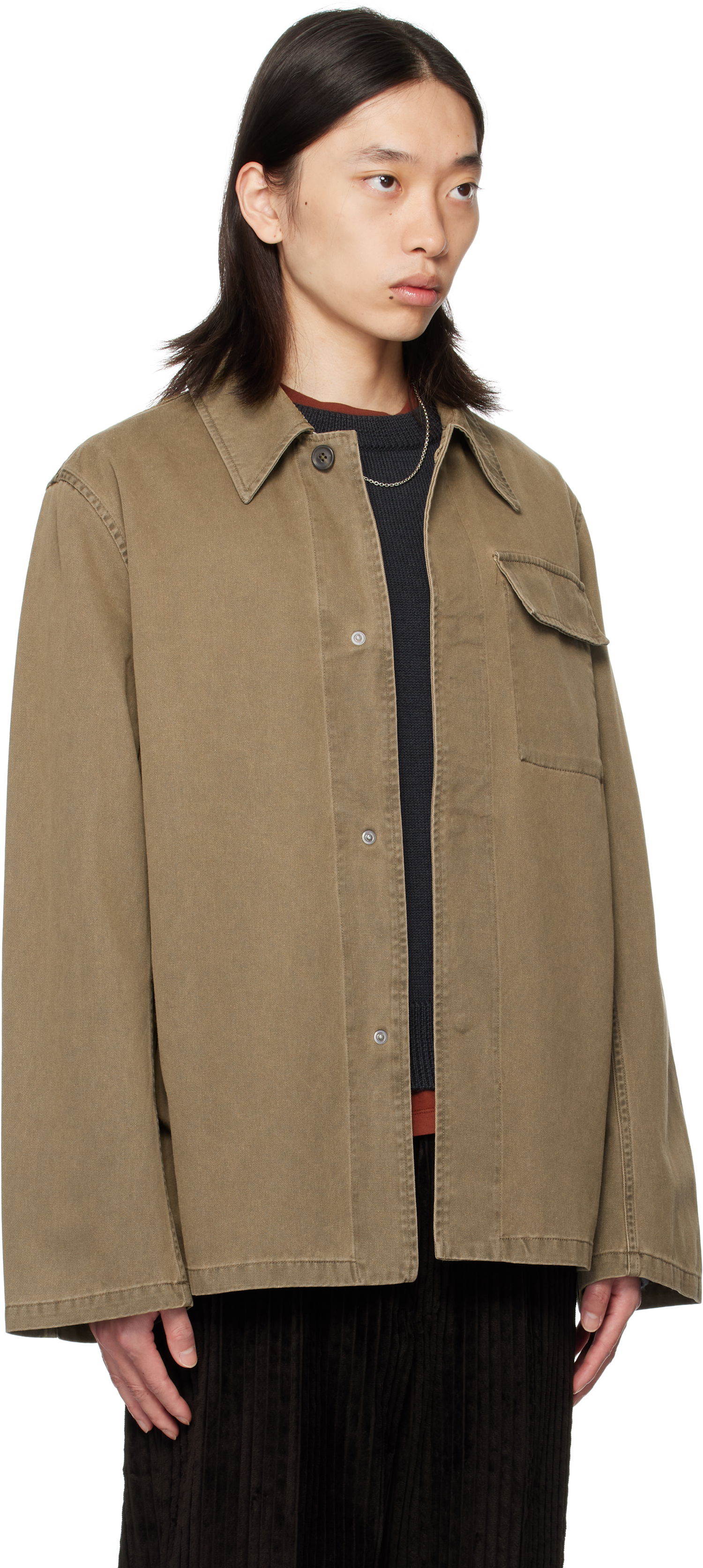 Яке OUR LEGACY Our Legacy Dutch Work Jacket Зелено | M4252DDW, 1