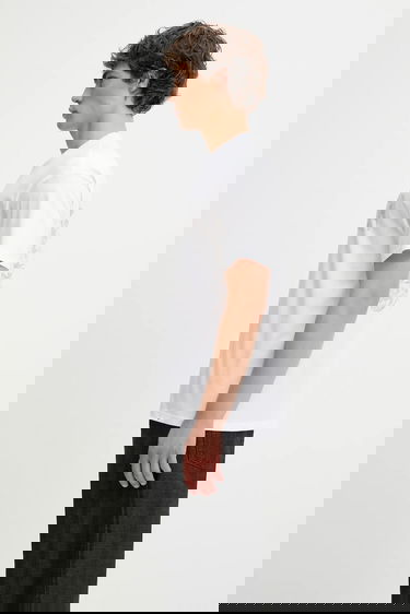 Тениска Carhartt WIP Okniceok 02 Graphic T-Shirt Бяло | I035550.02XX, 1