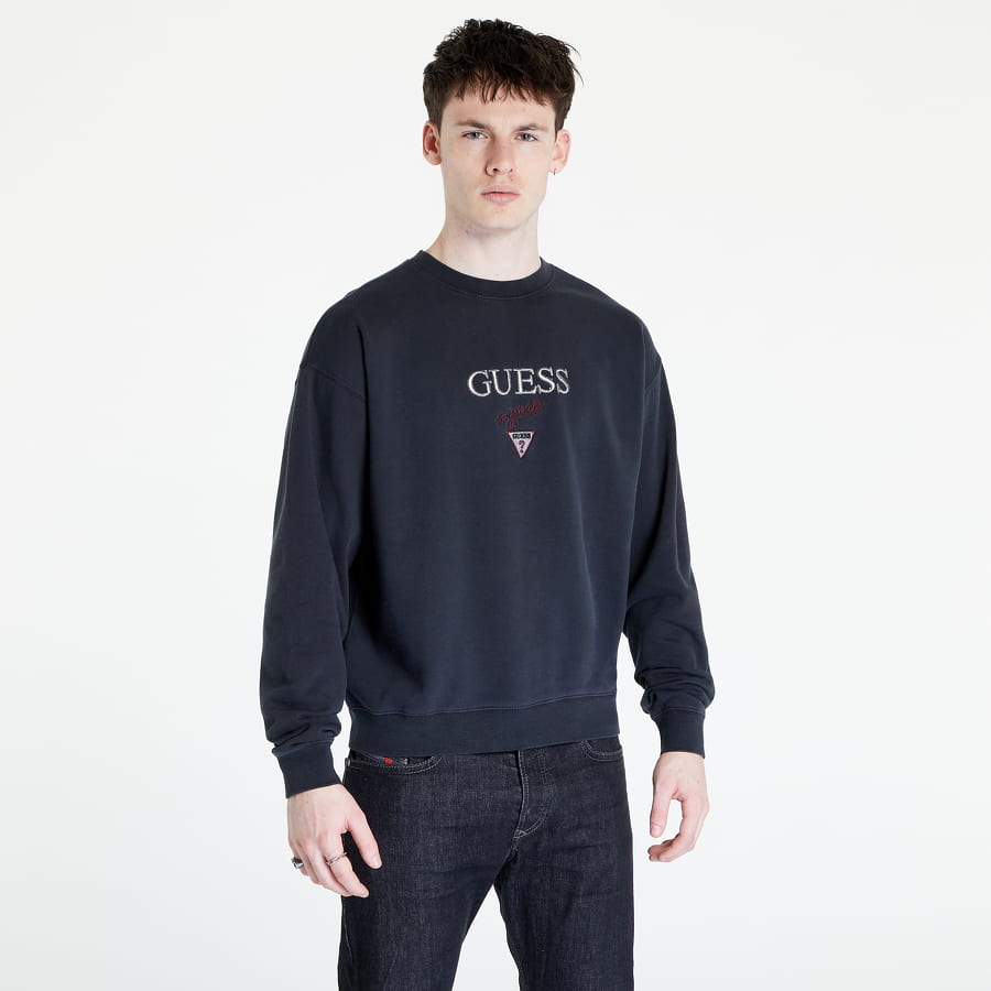 Суитчър GUESS Baker Locrewneck Черно | M2BQ09K9YH1-JTMU, 0