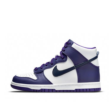 Кецове и обувки Nike Dunk High "White Midnight Navy" GS Тъмно синьо | DH9751-100, 1