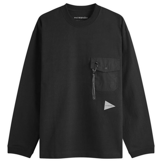 Heavy Cotton Long Sleeve Pocket T-Shirt