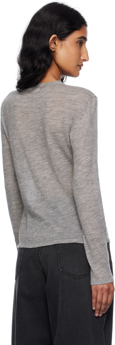 Пуловер The Row The Row Iverness Long Sleeve Sweater Сиво | 5590-K52, 2