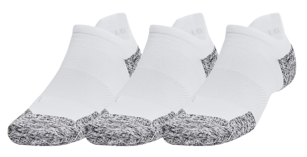 Чорапи Under Armour UA AD Run Cushion No-Show Socks (3 Pairs) Бяло | 1387044-100, 0