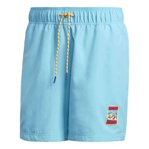 Бански adidas Originals Originals Printed Casual Sport Ventilated Shorts Синьо | GP1124, 0