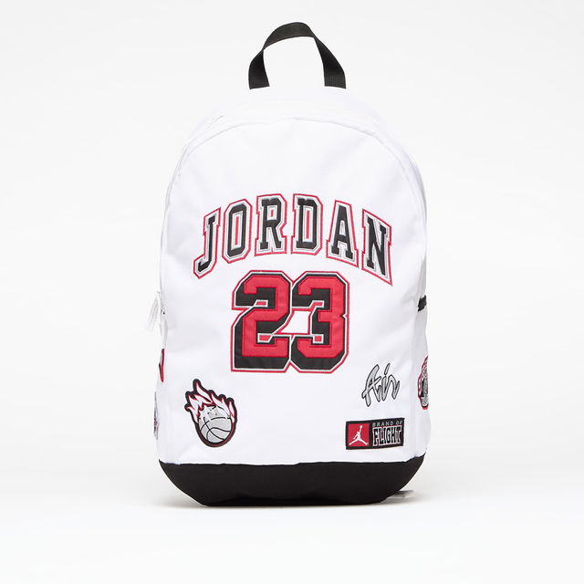 Jordan Backpack White/ Gym Red Universal