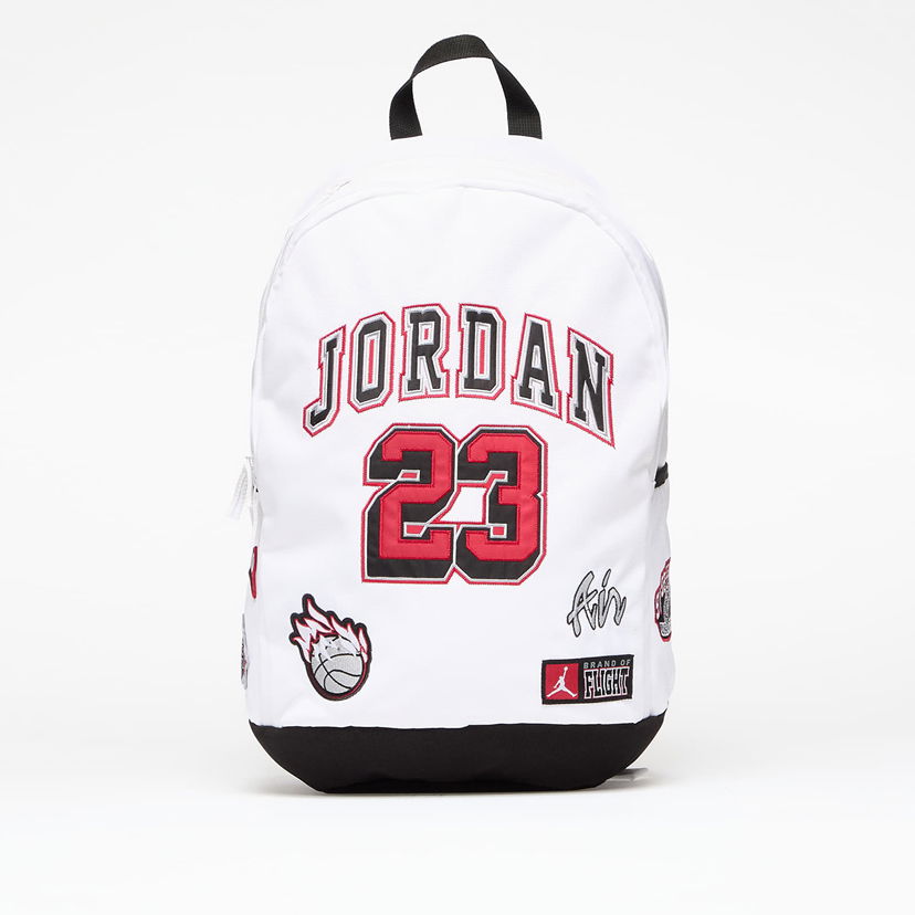 Раница Jordan Jordan Backpack White/ Gym Red Universal Бяло | 9A0846-WR2