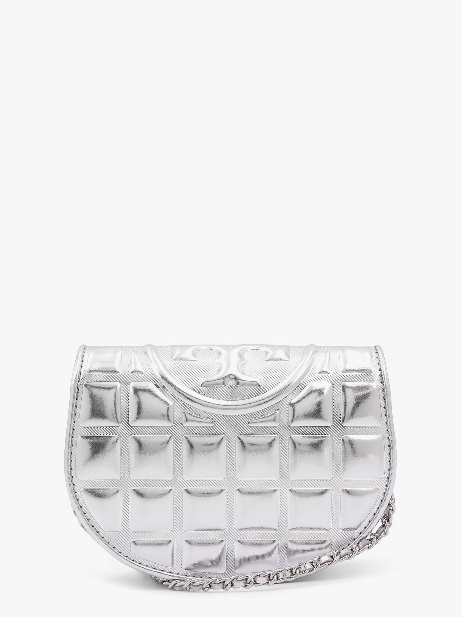 Чанта за кръста Tory Burch Metallic Quilted Shoulder Bag Металик | 162194040, 1