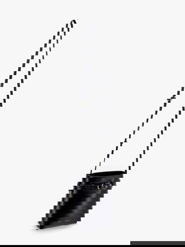 Чанта през рамо Givenchy Black Leather Phone Crossbody Bag Черно | BB60NAB1Q7001, 2