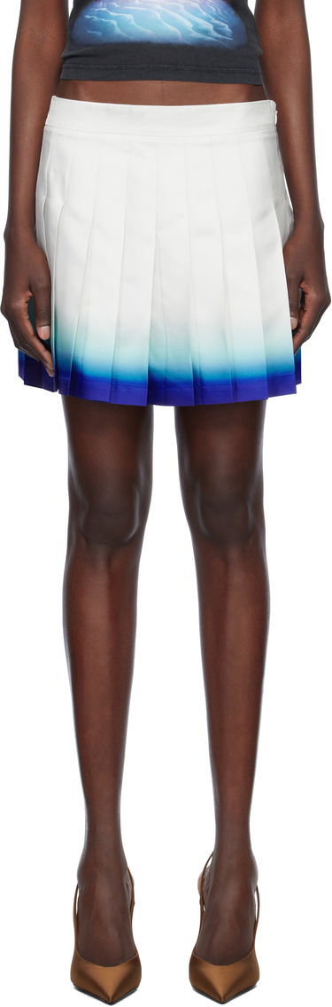 Пола Casablanca Casablanca Casa Way Skate Pleated Silk Miniskirt Многоцветен | WS25-SK-032-01, 0