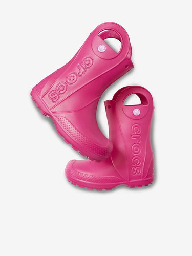 Кецове и обувки Crocs Rain Boots Розово | 12803/6X0, 1