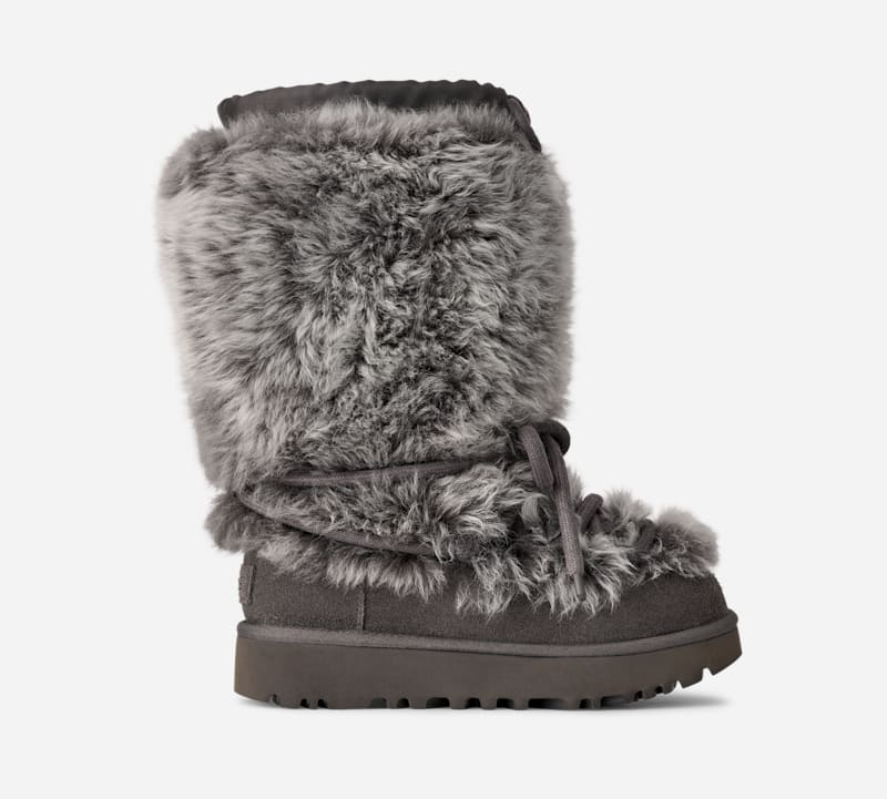 Кецове и обувки UGG Classic Tall Chalet Boot Сиво | 1175690-CHRC