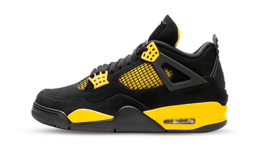 Кецове и обувки Jordan Jordan 4 Retro Thunder 40.5 Черно | DH692717
