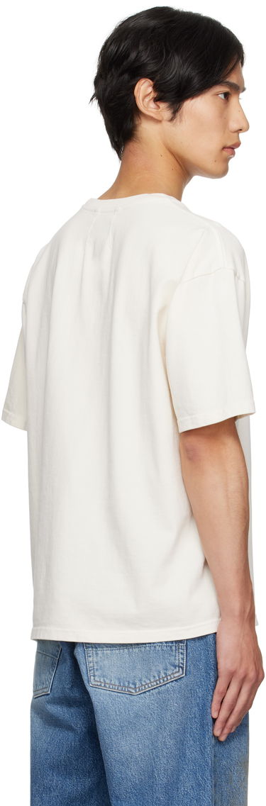 Тениска Rhude Rhude Collegiate Crest T-Shirt Бяло | RHPF25TT23012, 2