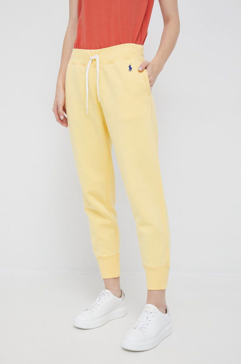 Спортни панталони Polo by Ralph Lauren Polo Ralph Lauren Fleece Joggers Жълто | 211794397025