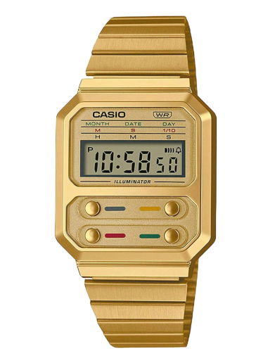 Часовник CASIO A 100WEG-9AEF Металик | 076152