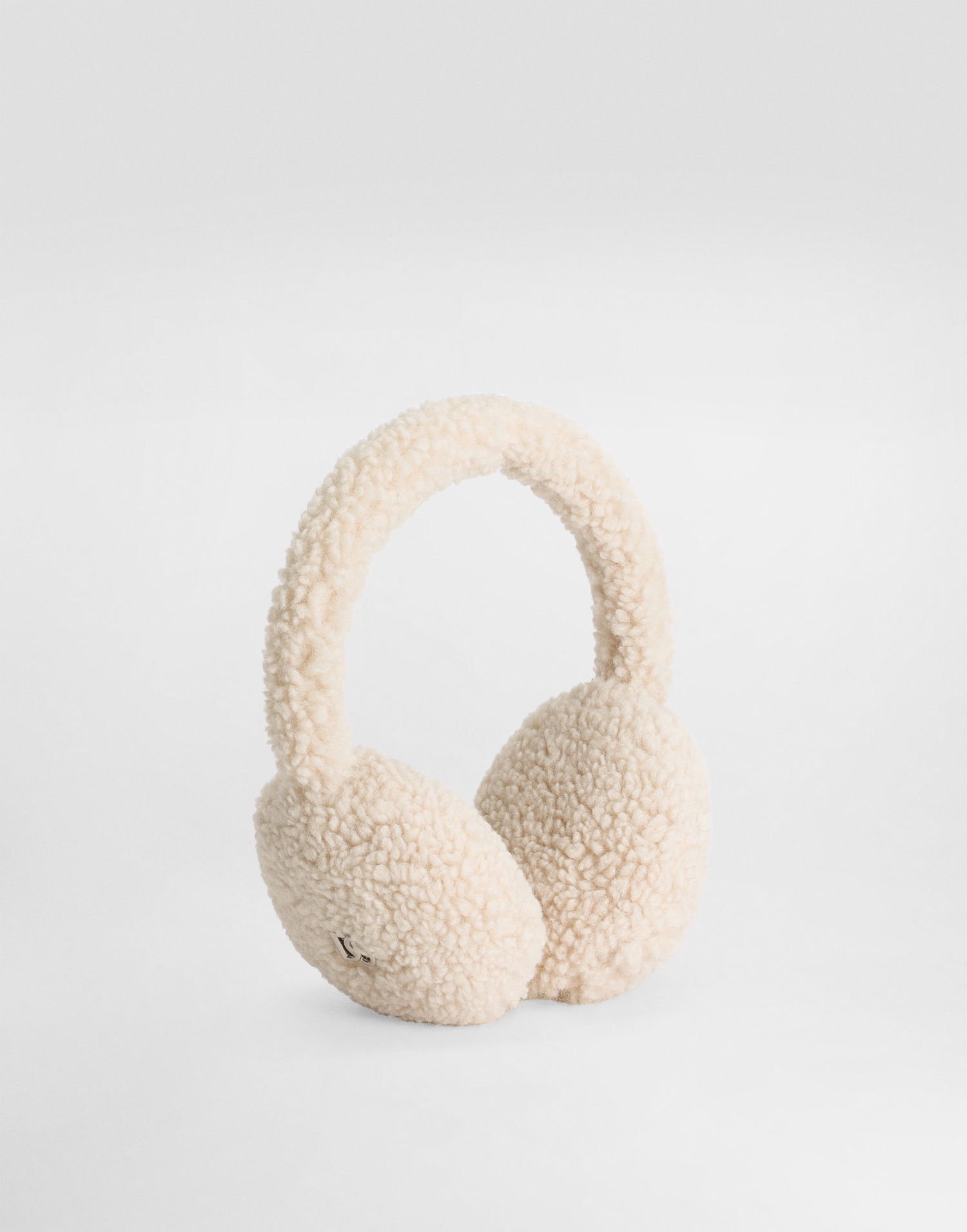 Аксесоари Dolce & Gabbana Dolce & Gabbana Fur-like Earmuffs with DG Logo Бежово | LB7A36FUP7KW3789, 0