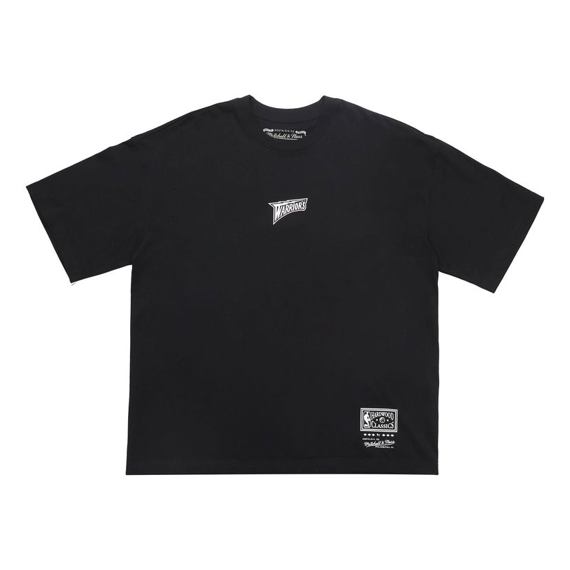 Тениска Mitchell & Ness Golden State Warriors NBA T-Shirt Черно | MNJYSST230082-BLACK