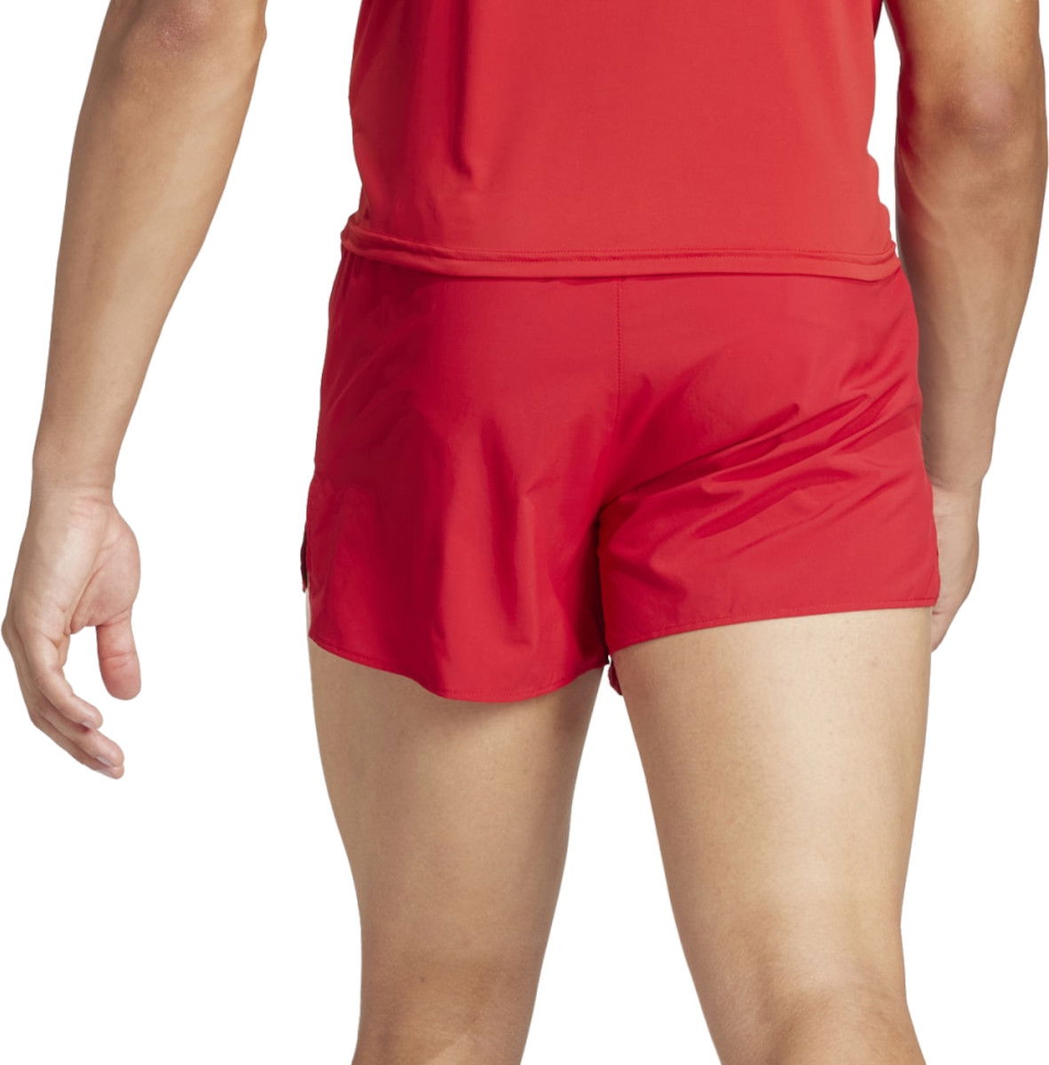Къси панталони adidas Originals Adizero Running Shorts Червено | it1827, 1