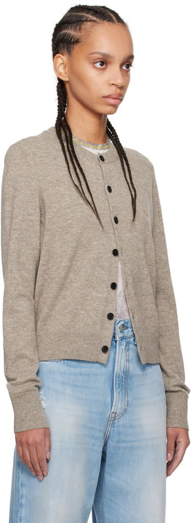 Пуловер Acne Studios Acne Studios Yak Wool Cardigan Бежово | A60559-, 1