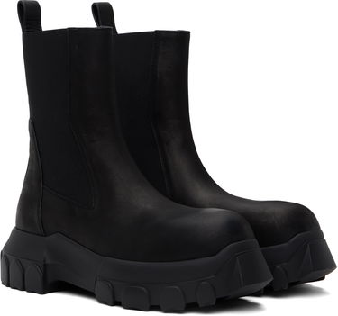 Кецове и обувки Rick Owens Rick Owens Hollywood Beatle Bozo Tractor Chelsea Boots Черно | RU01E5881 LWN, 3