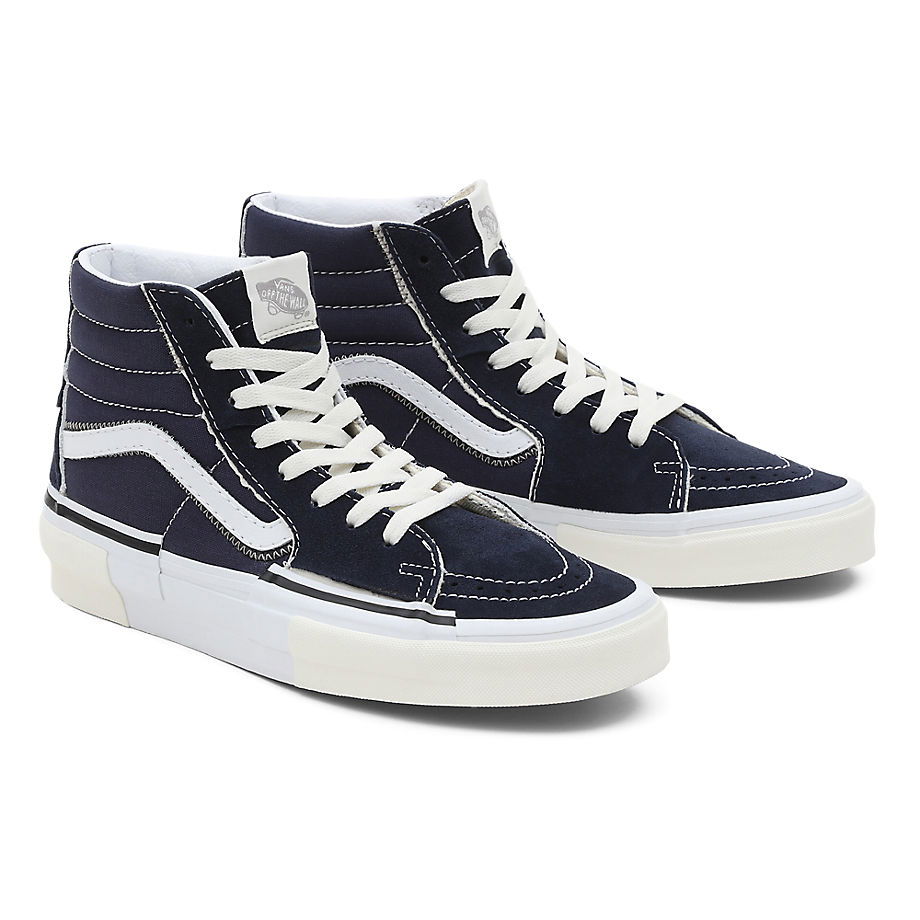 Кецове и обувки Vans Chaussures Sk8-hi Reconstruct Черно | VN0005UKNUT, 0