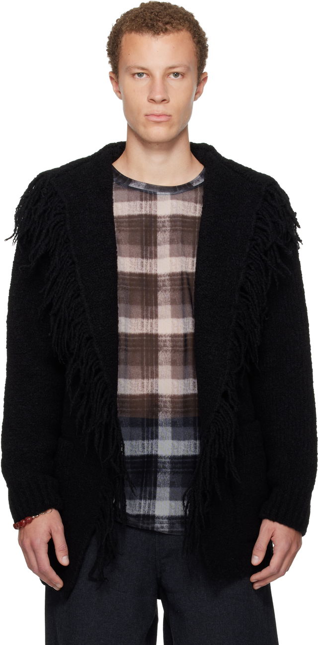 Dries Van Noten Fringed Cardigan