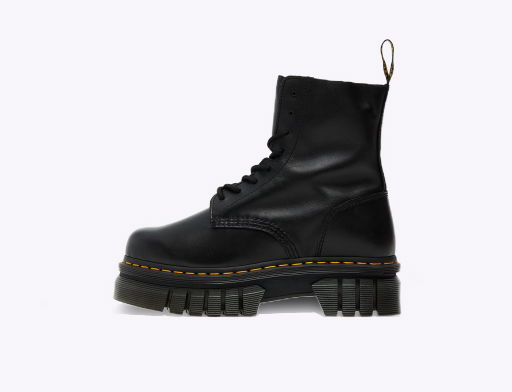 Audrick 8-Eye Boot Black Nappa Lux