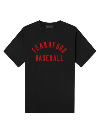 Тениска Fear of God Baseball Tee Vintage Черно | FG50-063CTJ-010